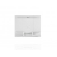 Manhattan Comfort 224BMC6 Plaza 64.25 Modern Floating Wall Entertainment Center with Display Shelves in White